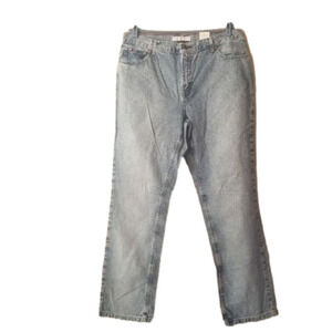 Y2K Tommy Hilfiger Vintage 2002 Straight Leg Denim Size 14 NWT